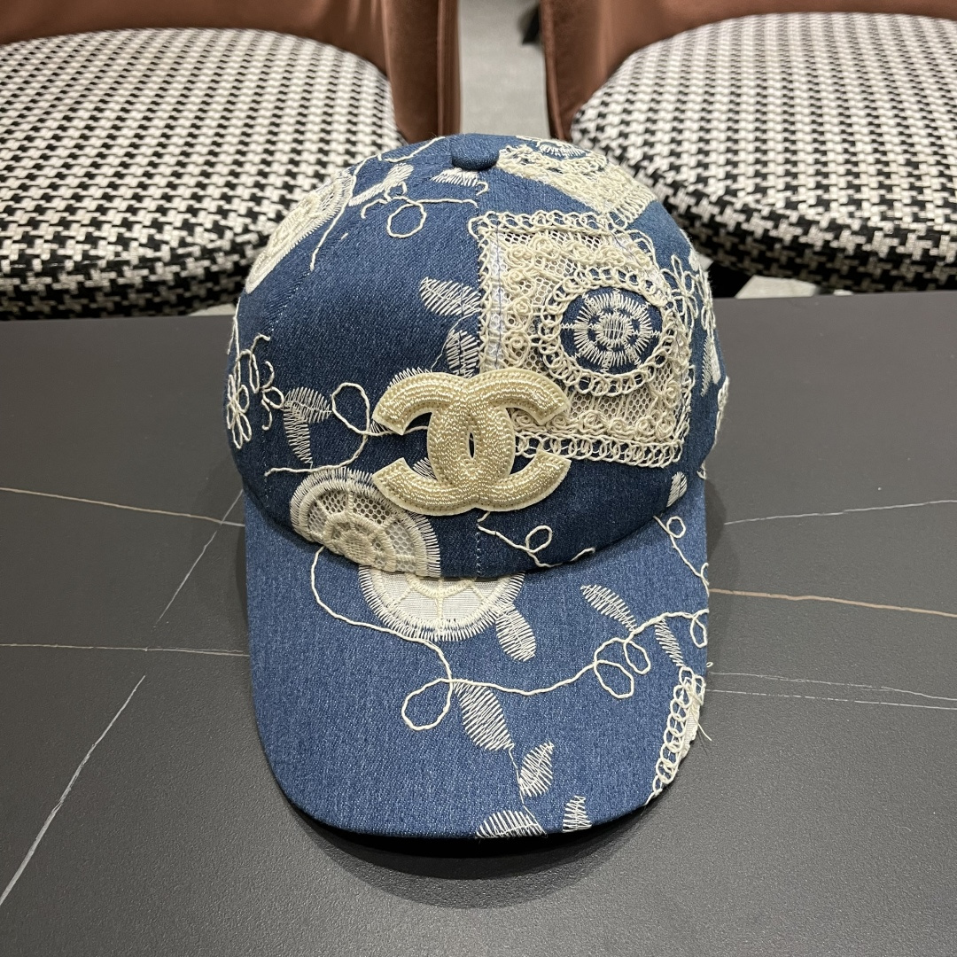 香奈儿CHANEL 2025新品透气舒服棒球帽，小香经典简约，时尚休闲设计