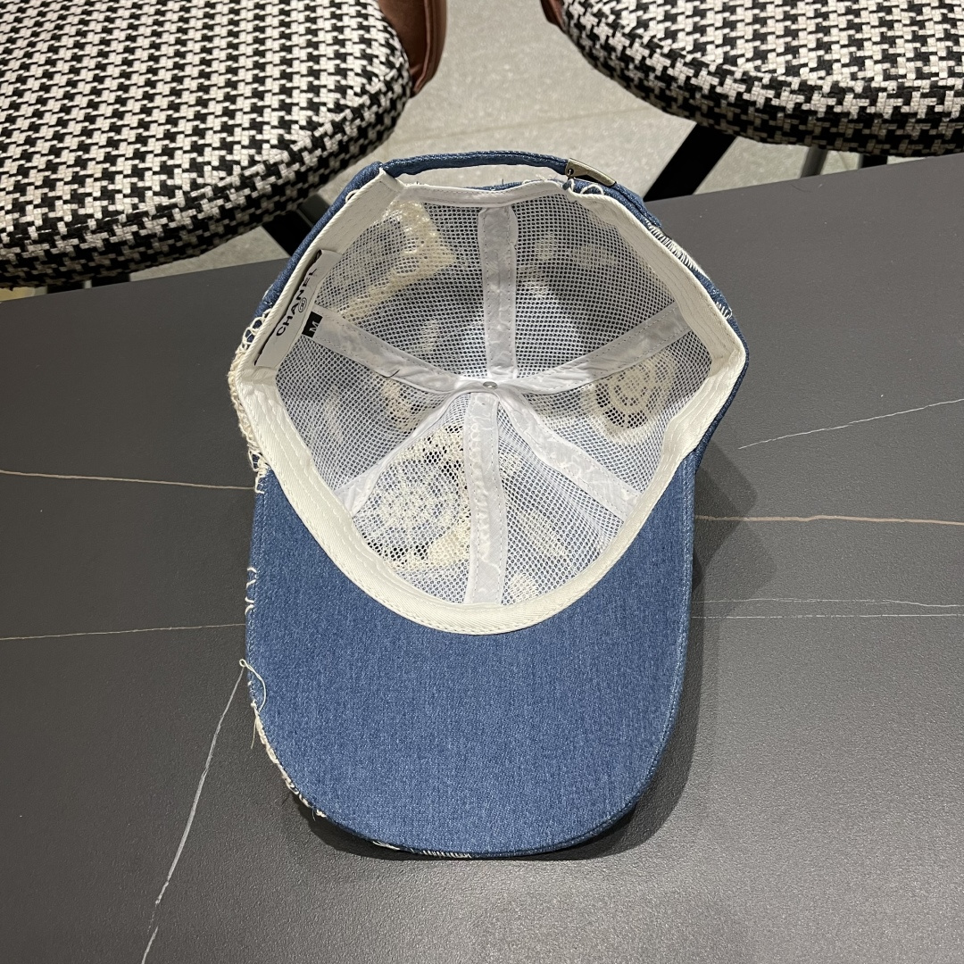 香奈儿CHANEL 2025新品透气舒服棒球帽，小香经典简约，时尚休闲设计