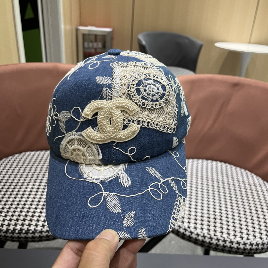 香奈儿CHANEL 2025新品透气舒服棒球帽，小香经典简约，时尚休闲设计