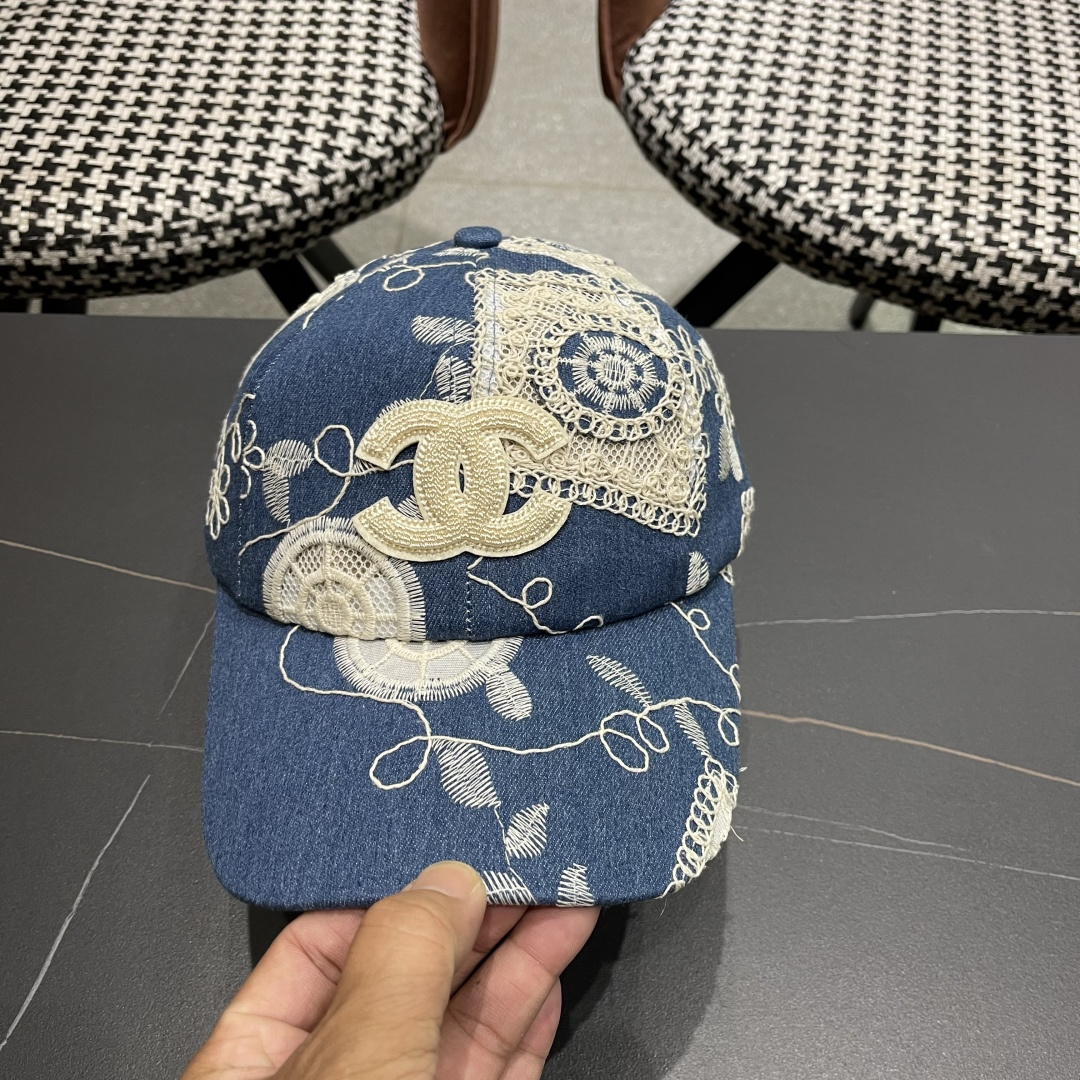 香奈儿CHANEL 2025新品透气舒服棒球帽，小香经典简约，时尚休闲设计