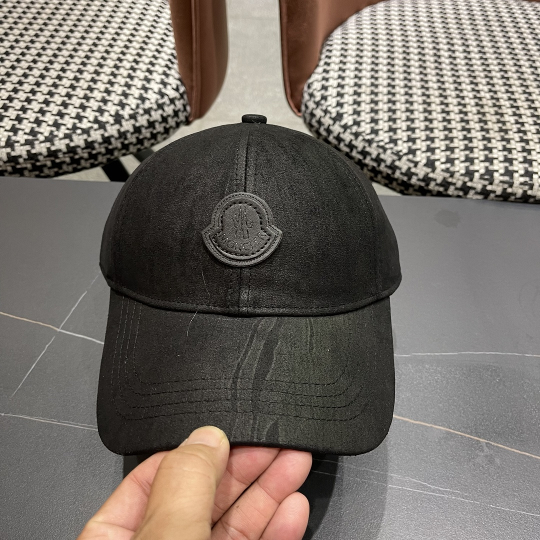  蒙口MONCLER新款棒球帽，时尚炸街单品，风格很OK，网红.时尚博主的最爱！高品质舒适透气，