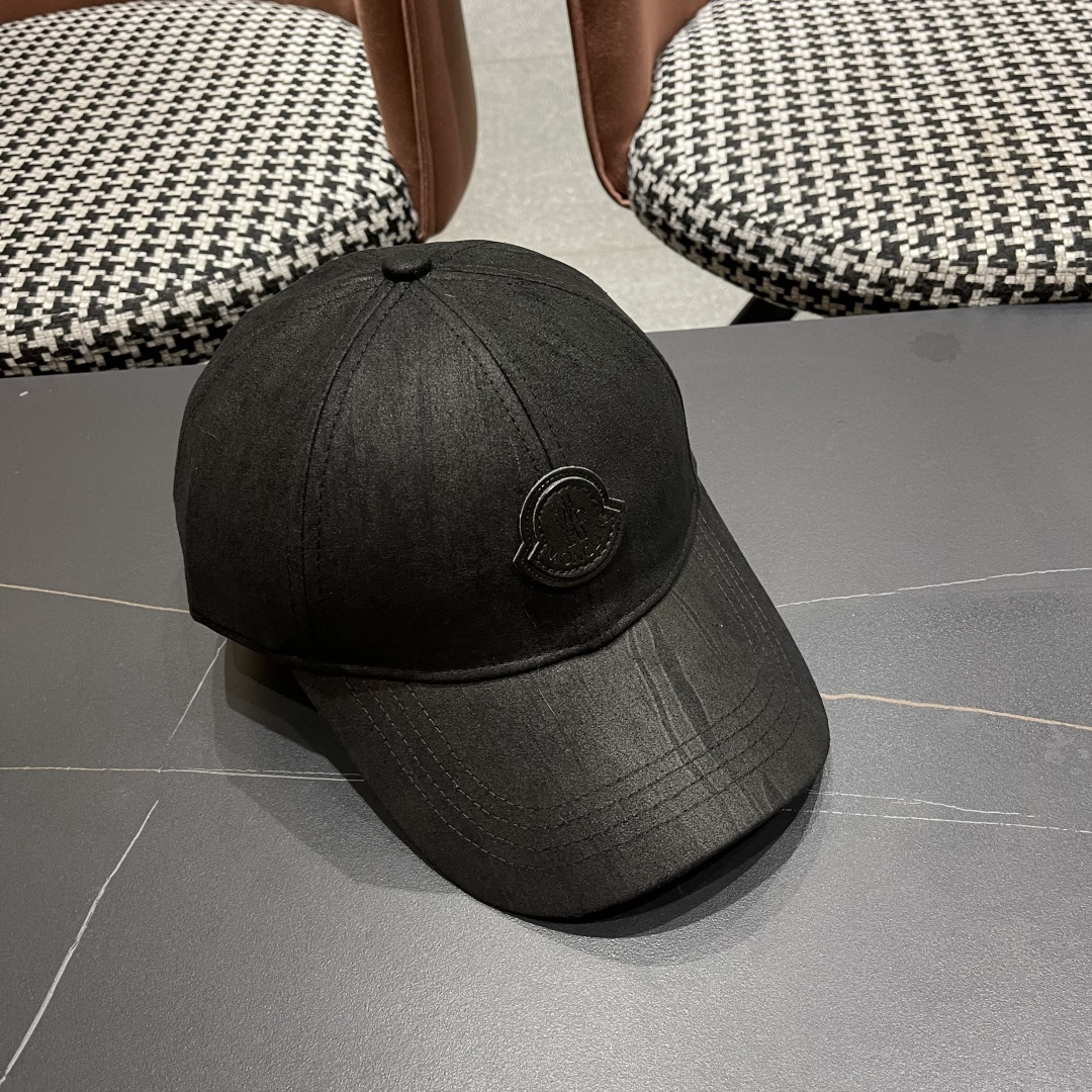  蒙口MONCLER新款棒球帽，时尚炸街单品，风格很OK，网红.时尚博主的最爱！高品质舒适透气，
