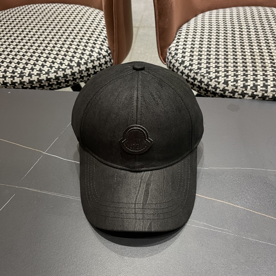  蒙口MONCLER新款棒球帽，时尚炸街单品，风格很OK，网红.时尚博主的最爱！高品质舒适透气，