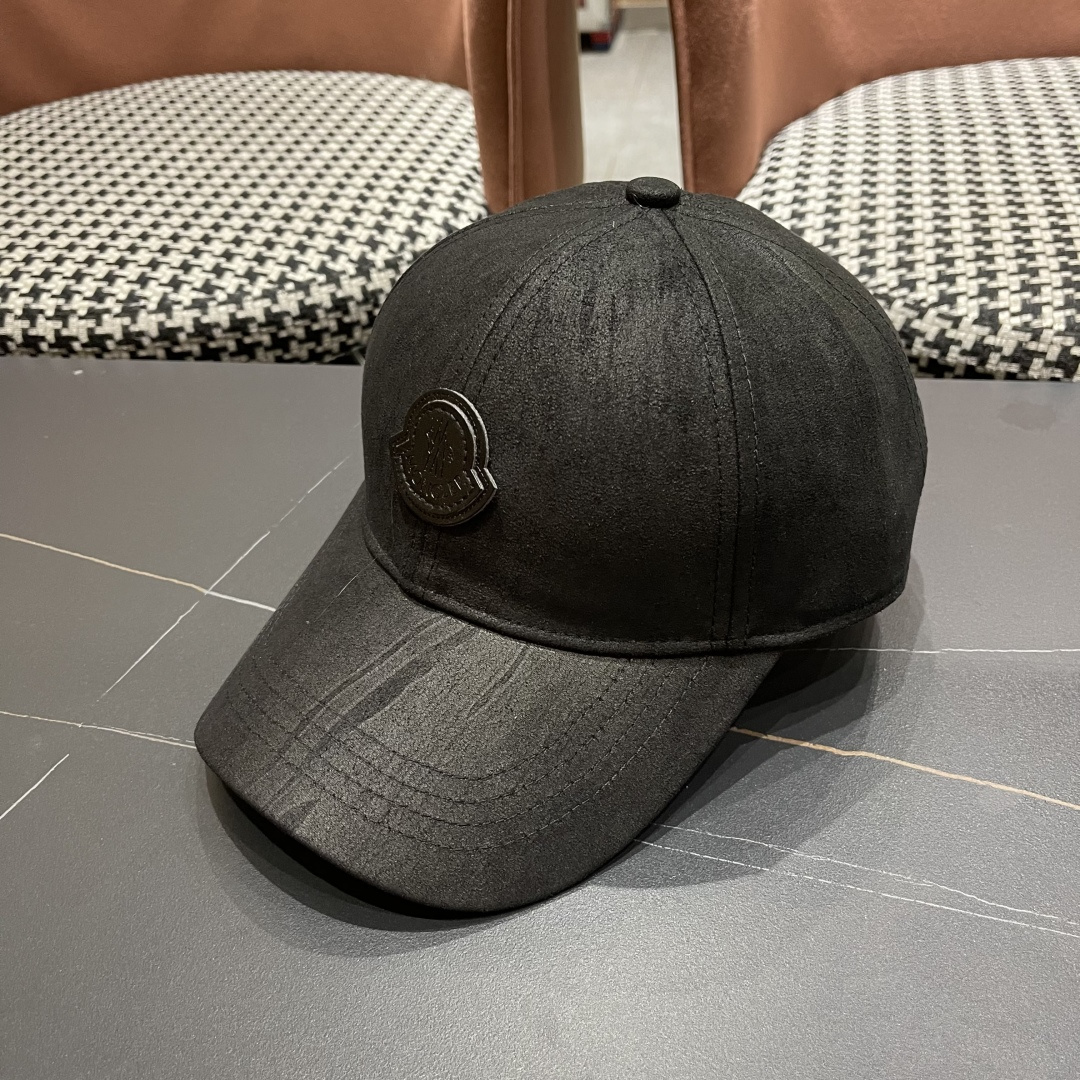  蒙口MONCLER新款棒球帽，时尚炸街单品，风格很OK，网红.时尚博主的最爱！高品质舒适透气，
