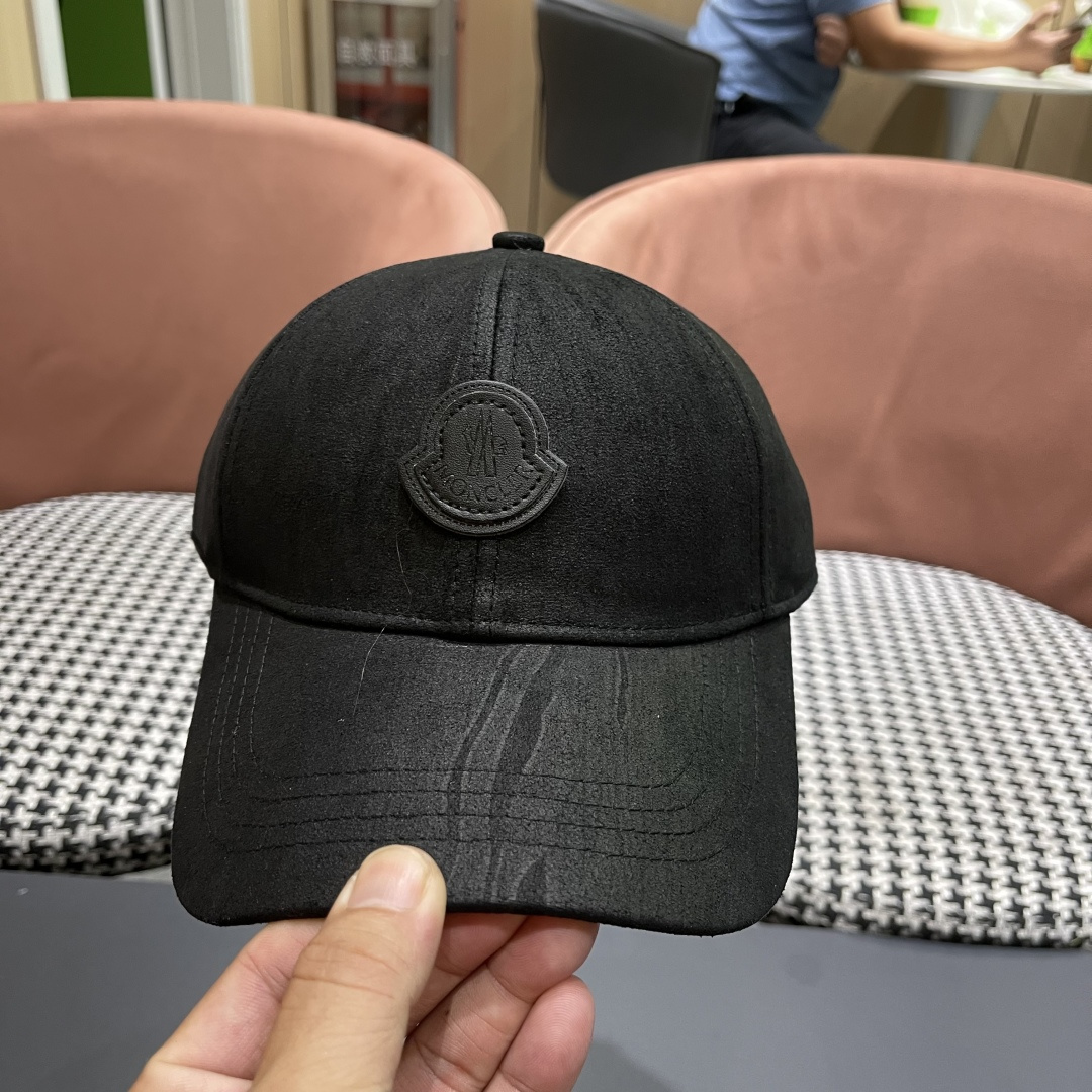  蒙口MONCLER新款棒球帽，时尚炸街单品，风格很OK，网红.时尚博主的最爱！高品质舒适透气，
