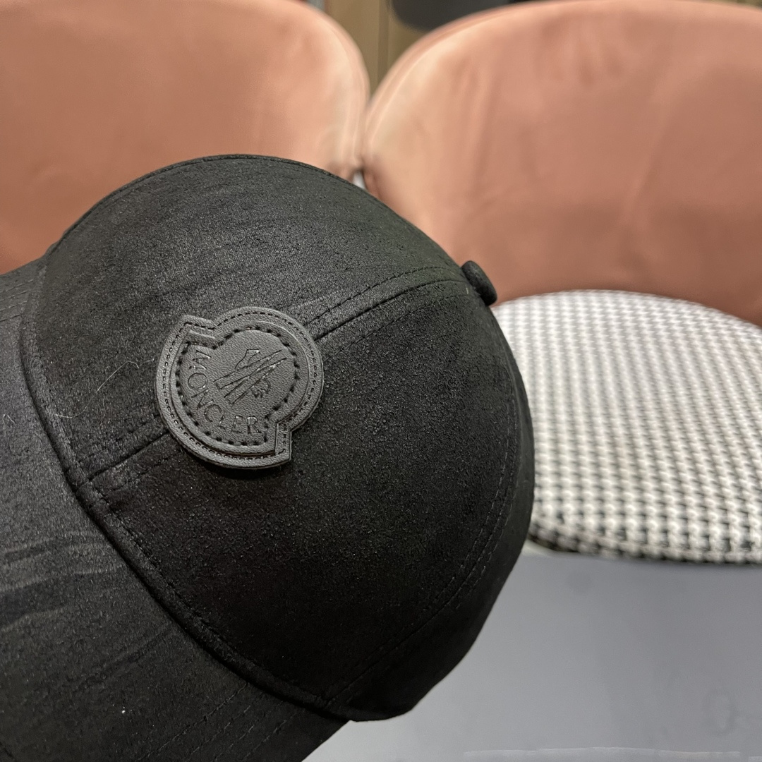  蒙口MONCLER新款棒球帽，时尚炸街单品，风格很OK，网红.时尚博主的最爱！高品质舒适透气，