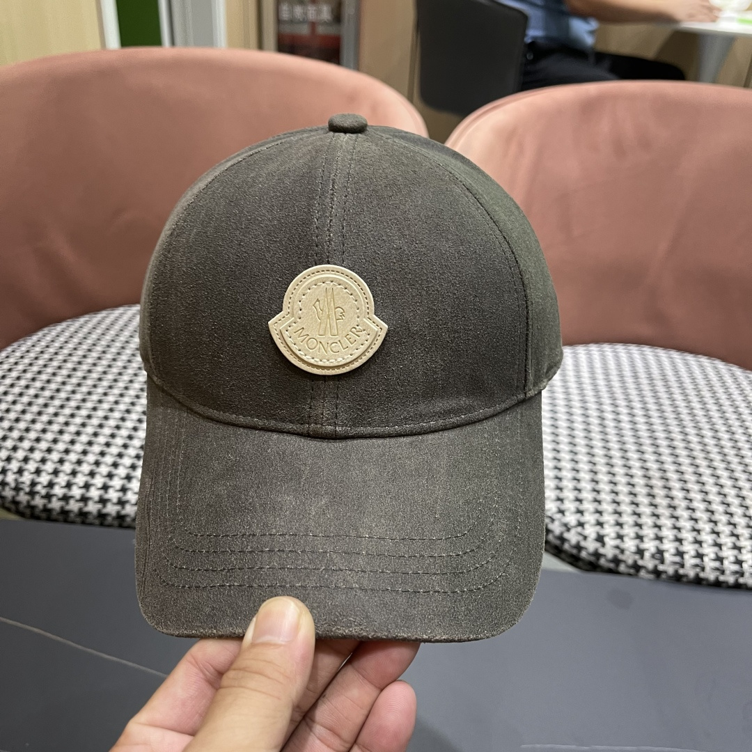  蒙口MONCLER新款棒球帽，时尚炸街单品，风格很OK，网红.时尚博主的最爱！高品质舒适透气，