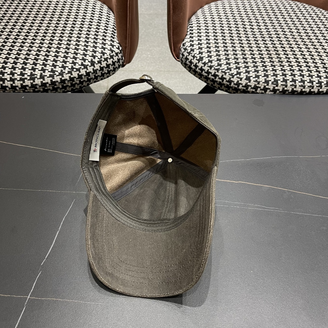 蒙口MONCLER新款棒球帽，时尚炸街单品，风格很OK，网红.时尚博主的最爱！高品质舒适透气，