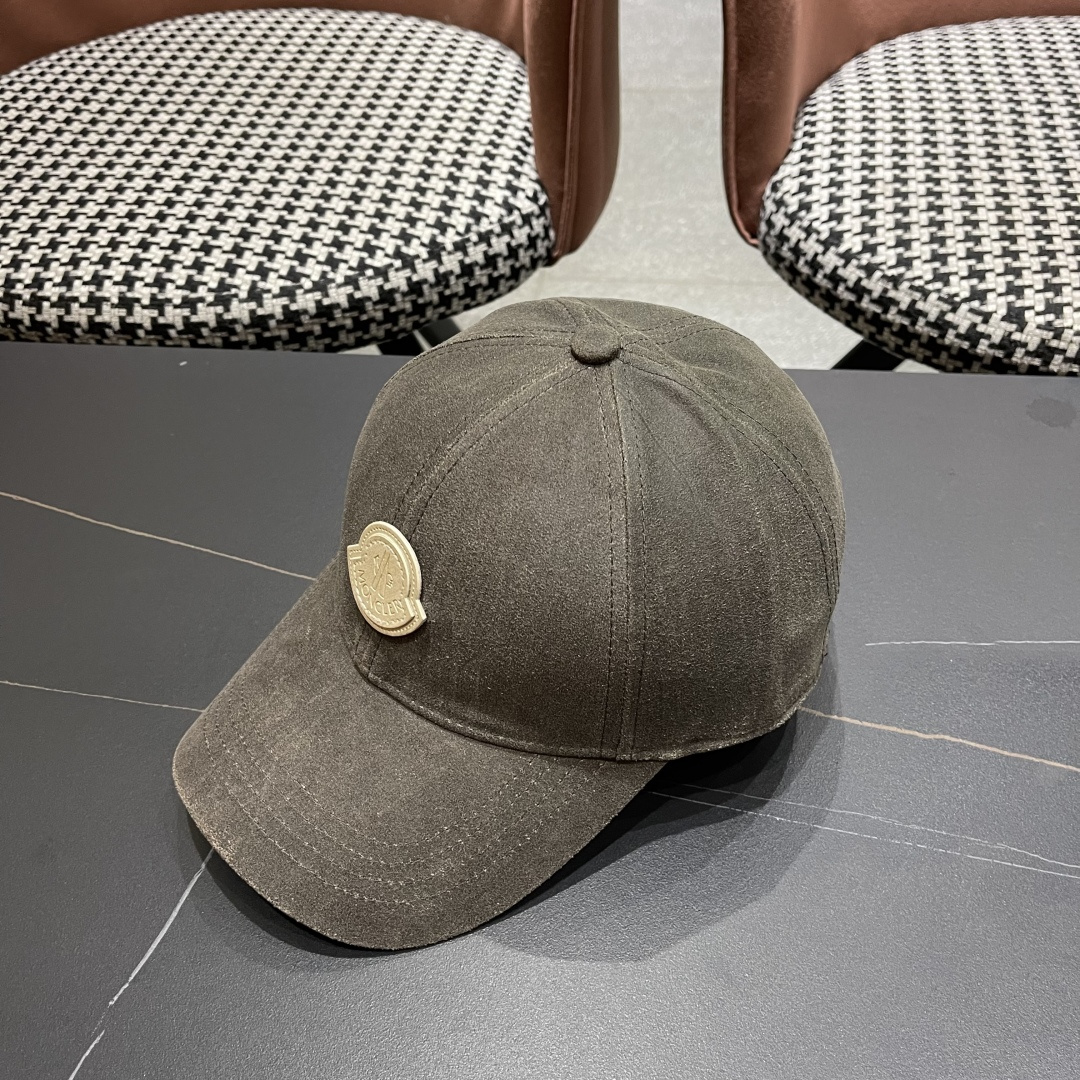  蒙口MONCLER新款棒球帽，时尚炸街单品，风格很OK，网红.时尚博主的最爱！高品质舒适透气，