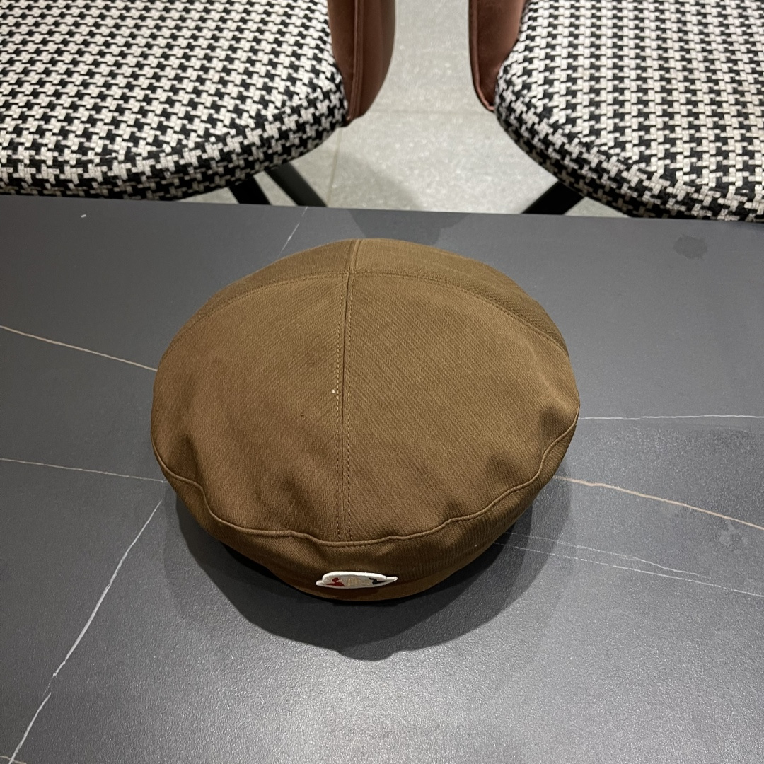  蒙口 韩版ins甜美可爱贝雷帽女春夏季网红
时尚百搭平顶画家蓓蕾帽子潮