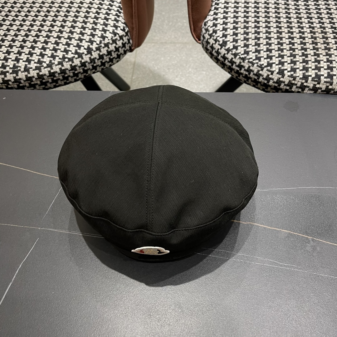  蒙口 韩版ins甜美可爱贝雷帽女春夏季网红
时尚百搭平顶画家蓓蕾帽子潮