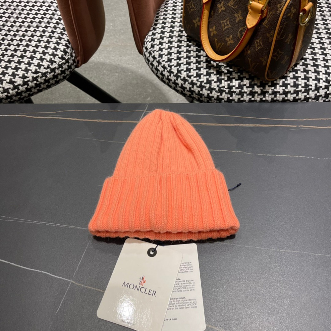  蒙口Moncler盟可睐💥官网经典针织帽，原单复刻.非常柔软亲肤，弹性很好💓有质感又非常百搭的款式~保