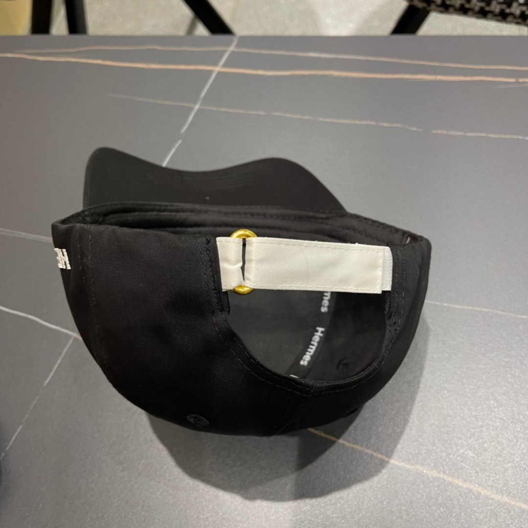  HERMÈS (爱马仕)原单棒球帽，经典H，正品开模订制做工细致，时尚帅气质量超赞！