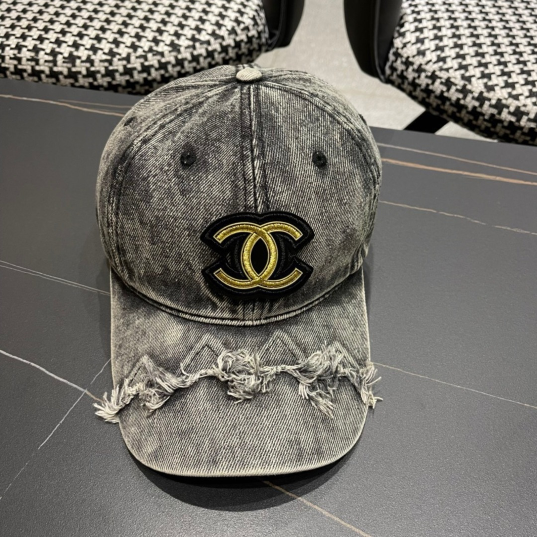  Chanel香奈儿新款韩版棒球帽男休闲百搭复古时尚鸭舌帽