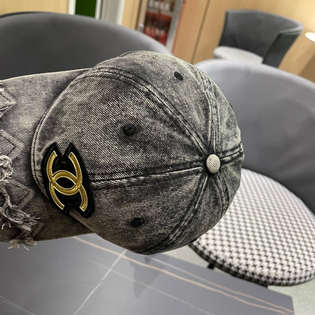  Chanel香奈儿新款韩版棒球帽男休闲百搭复古时尚鸭舌帽