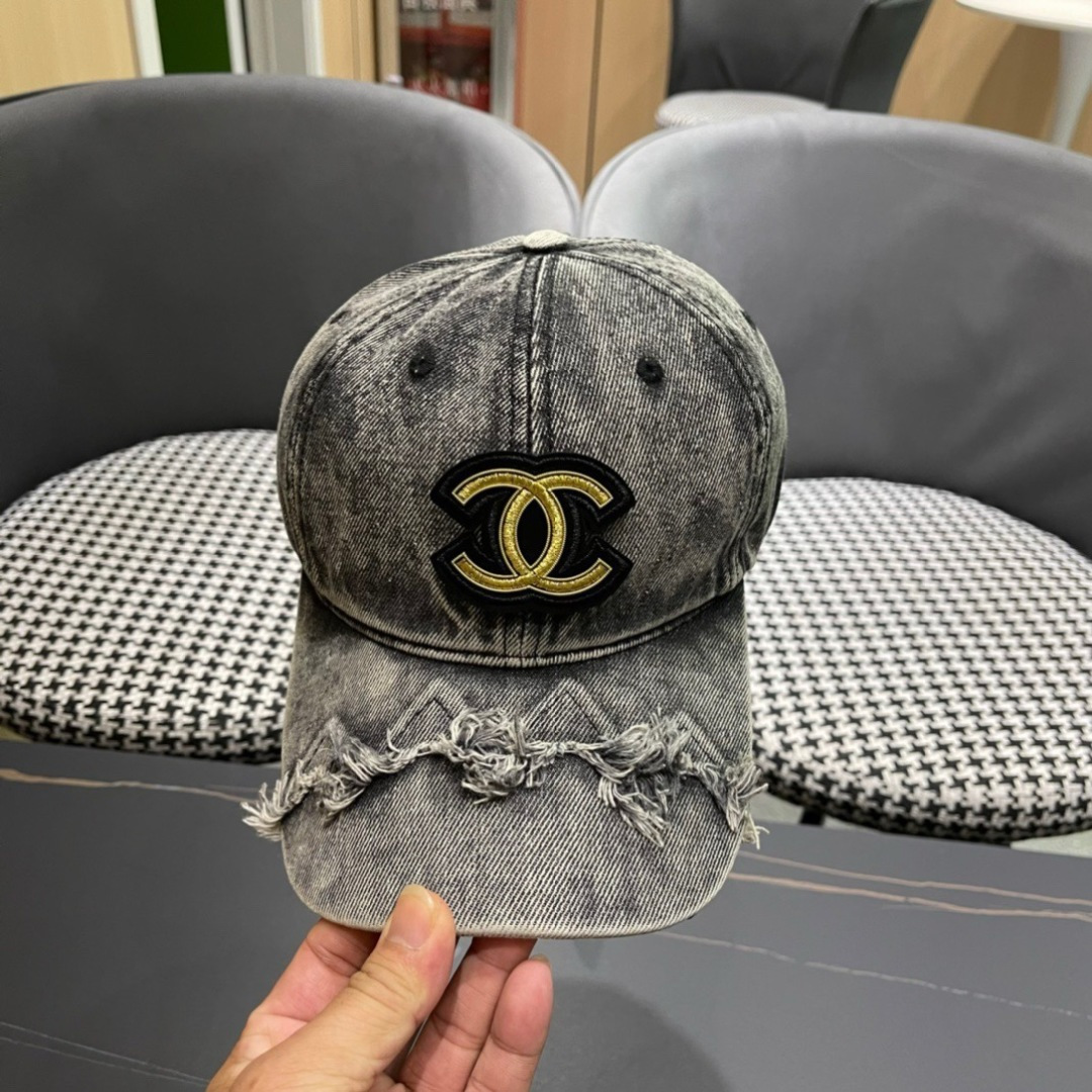  Chanel香奈儿新款韩版棒球帽男休闲百搭复古时尚鸭舌帽