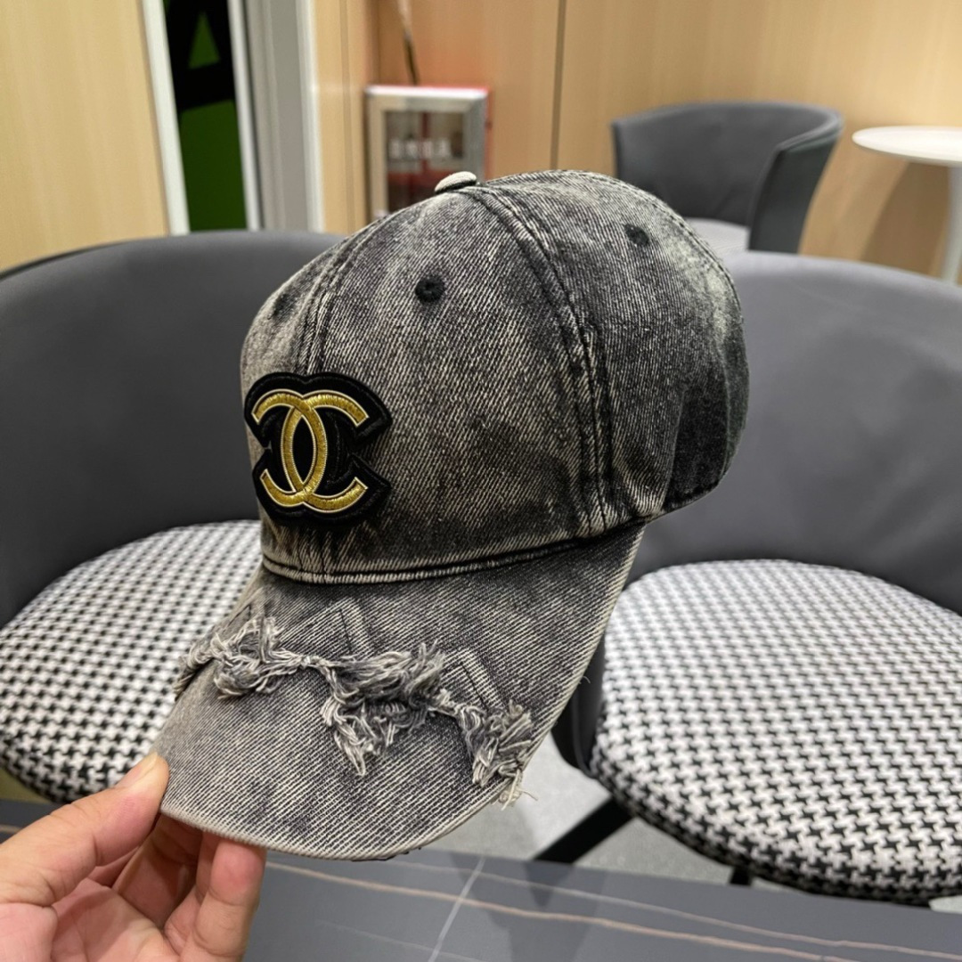  Chanel香奈儿新款韩版棒球帽男休闲百搭复古时尚鸭舌帽