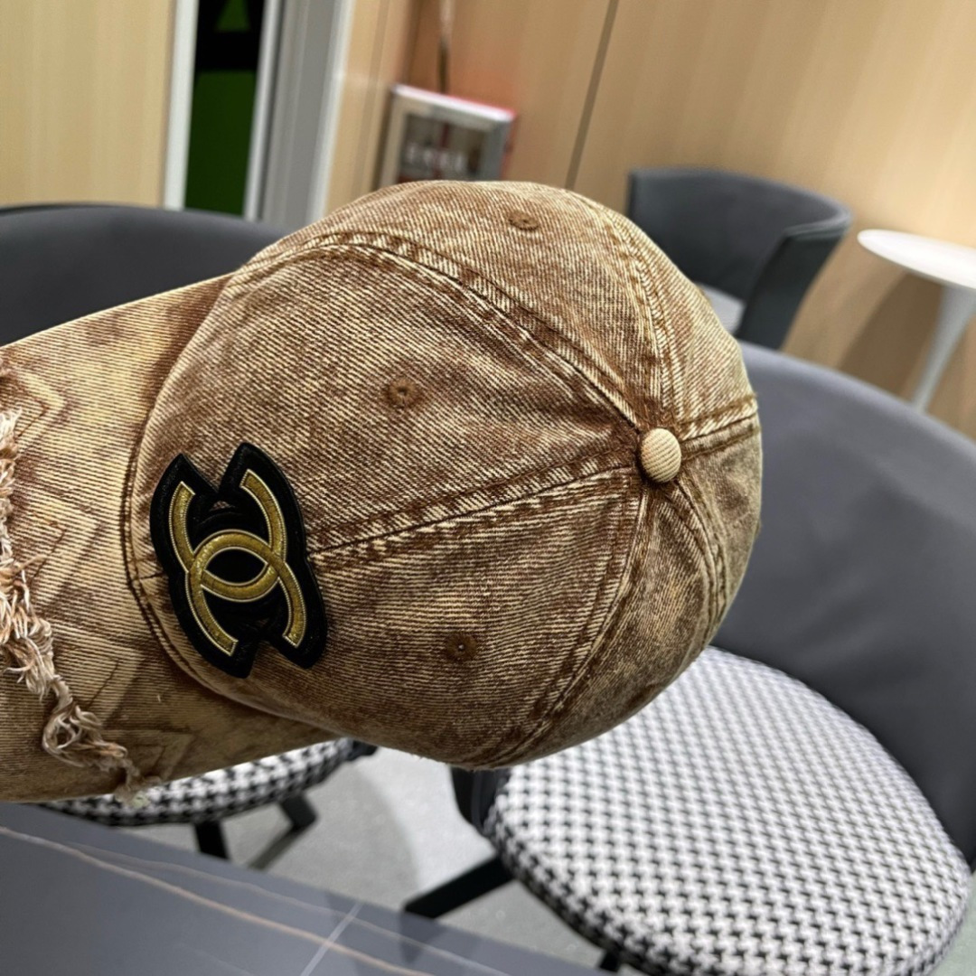  Chanel香奈儿新款韩版棒球帽男休闲百搭复古时尚鸭舌帽