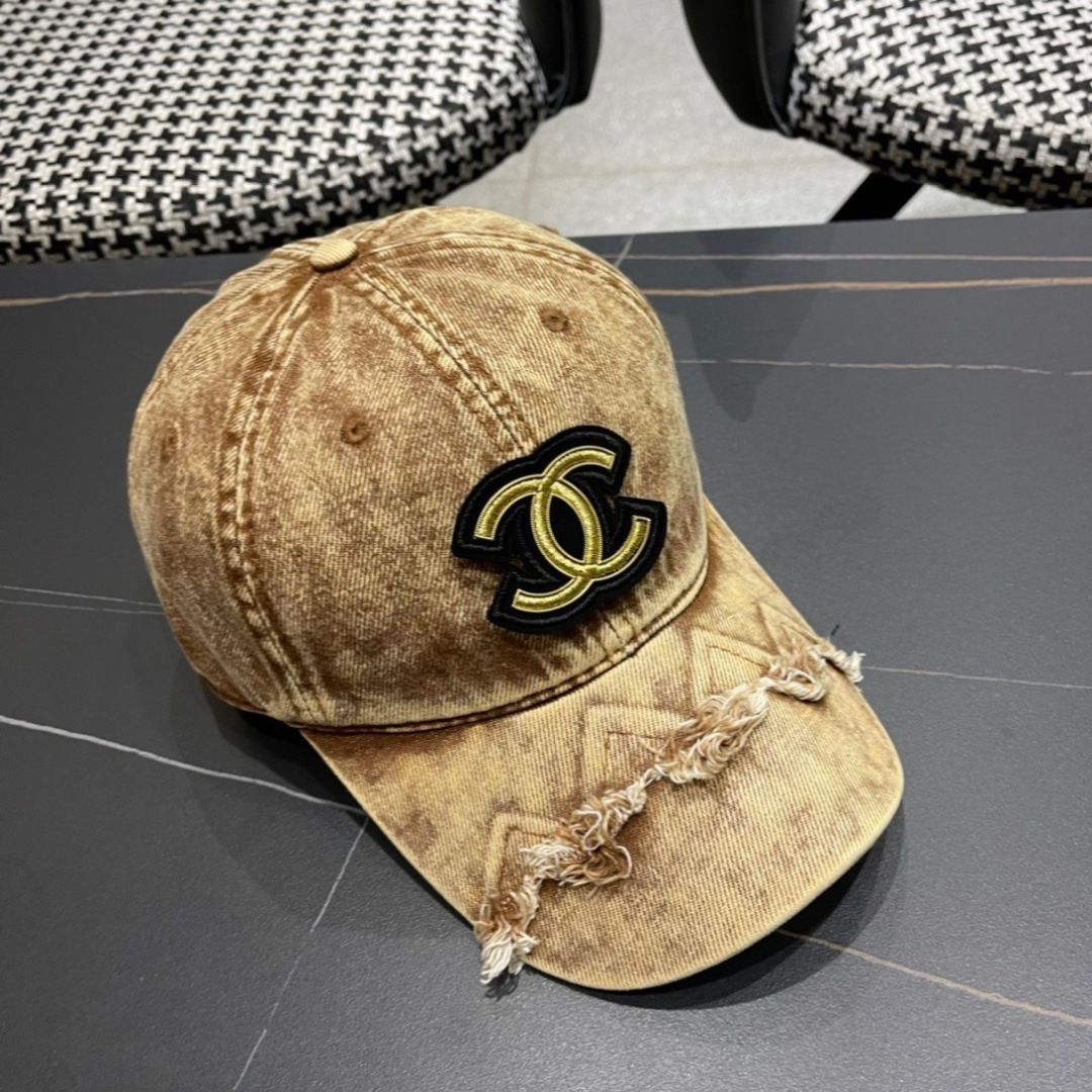  Chanel香奈儿新款韩版棒球帽男休闲百搭复古时尚鸭舌帽