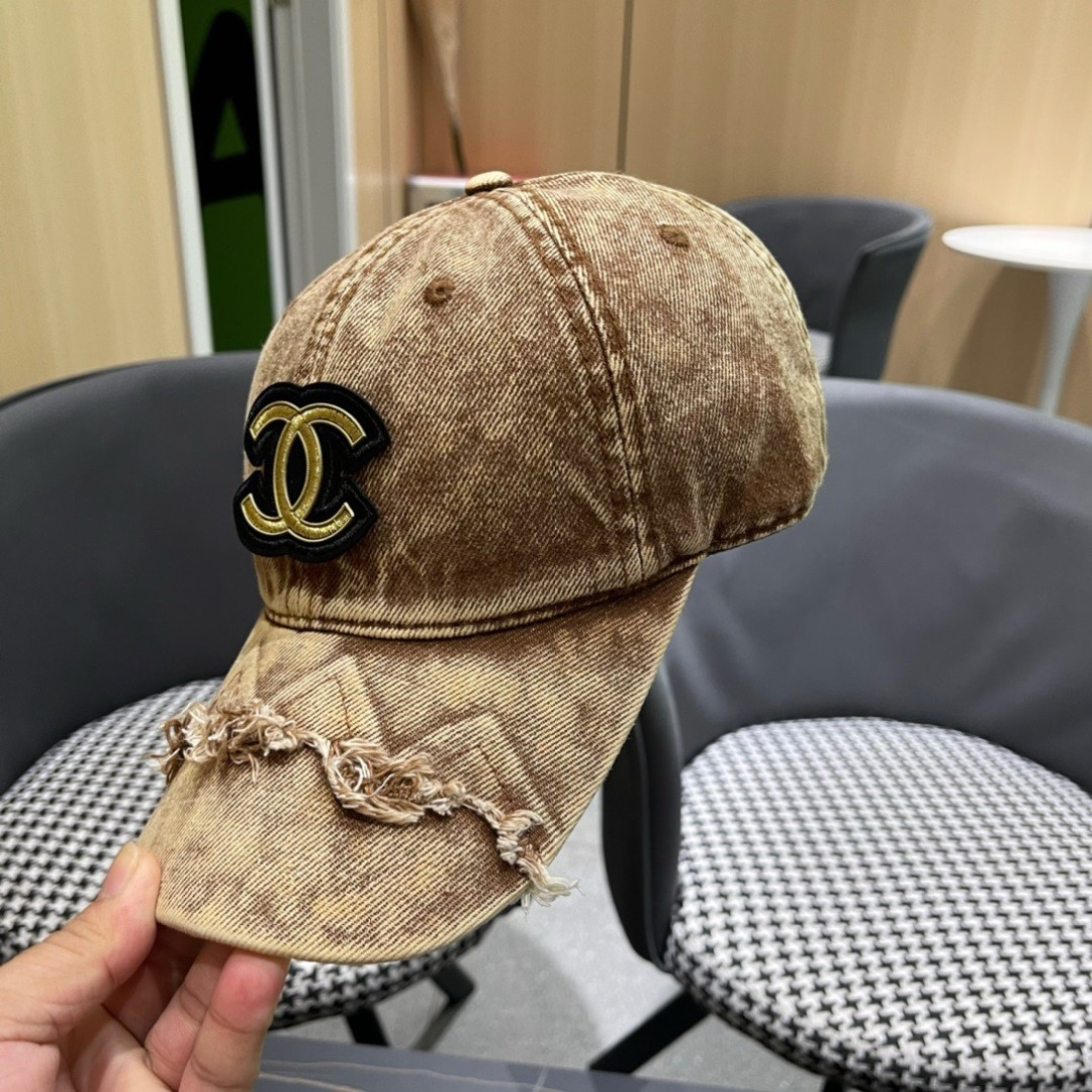  Chanel香奈儿新款韩版棒球帽男休闲百搭复古时尚鸭舌帽