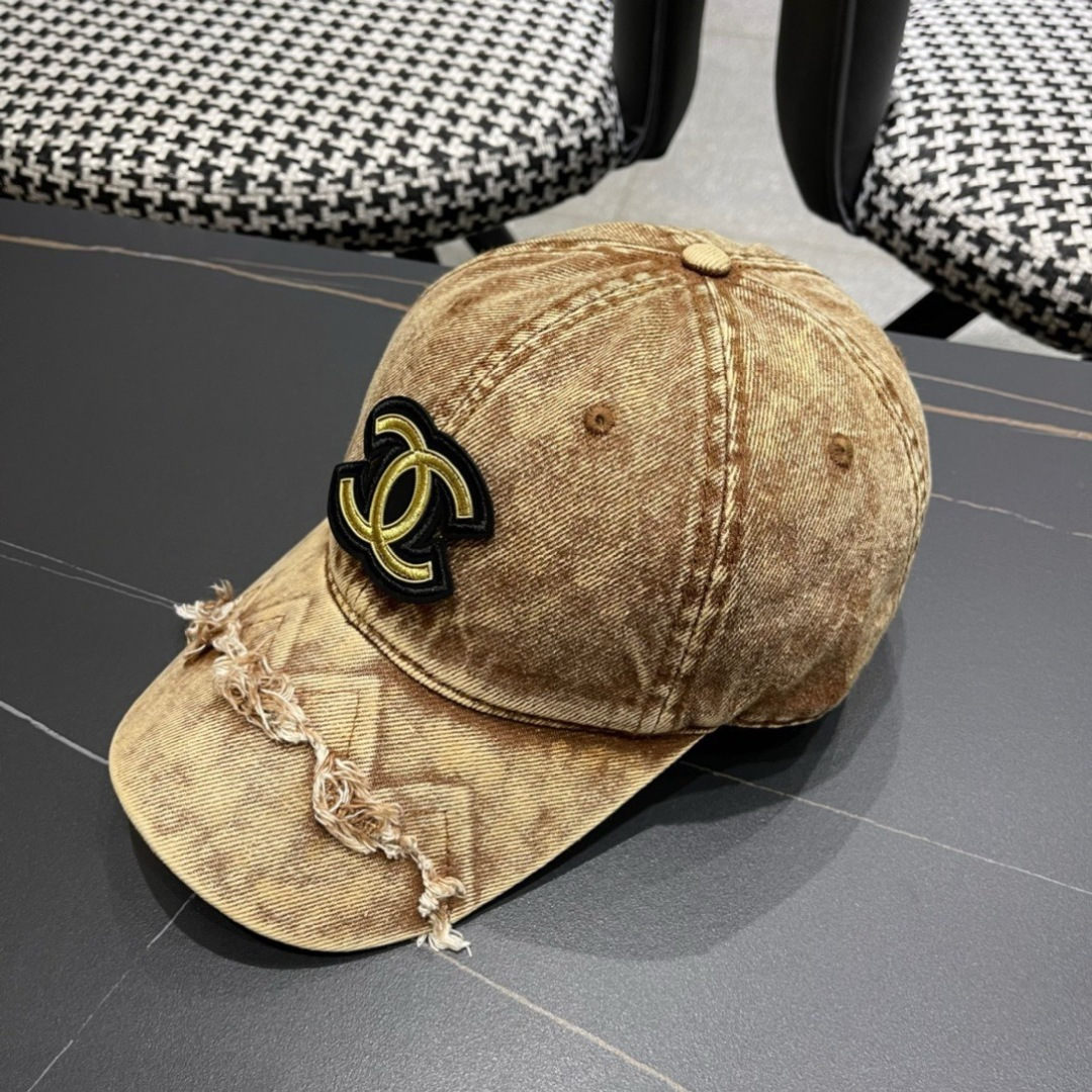  Chanel香奈儿新款韩版棒球帽男休闲百搭复古时尚鸭舌帽