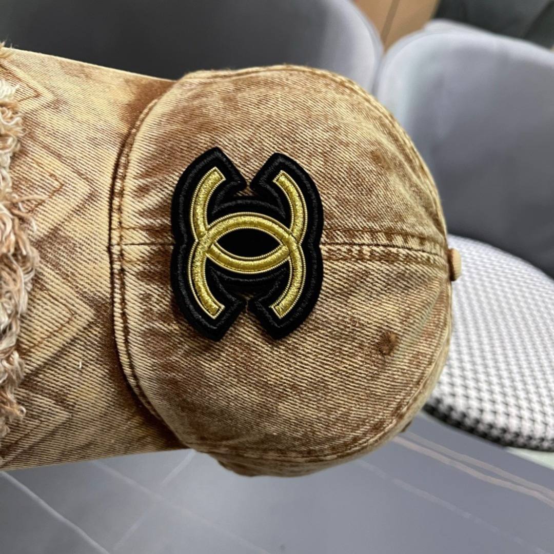  Chanel香奈儿新款韩版棒球帽男休闲百搭复古时尚鸭舌帽