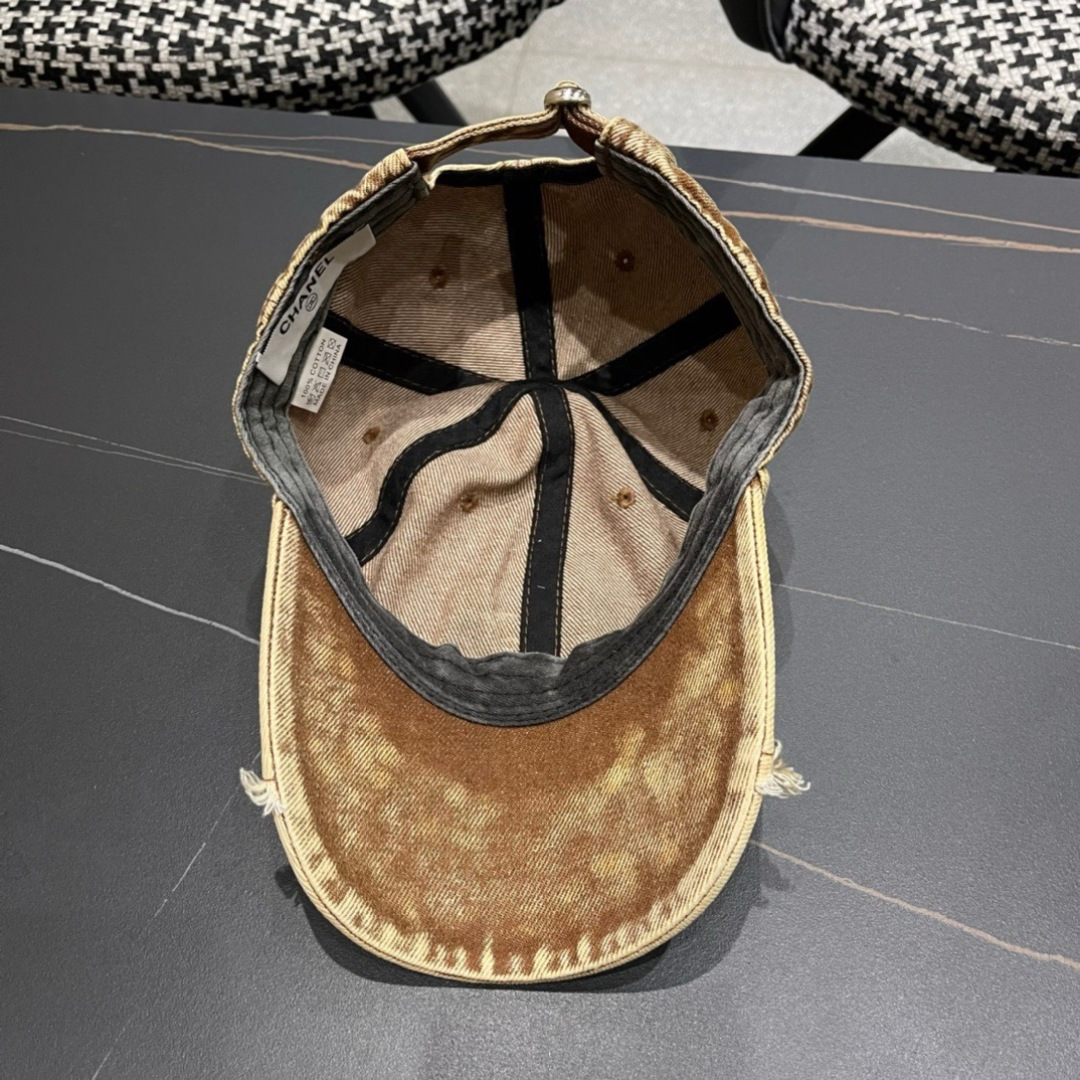  Chanel香奈儿新款韩版棒球帽男休闲百搭复古时尚鸭舌帽