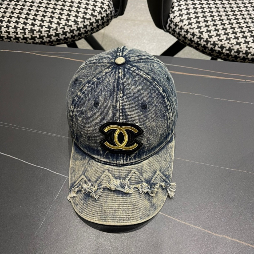  Chanel香奈儿新款韩版棒球帽男休闲百搭复古时尚鸭舌帽