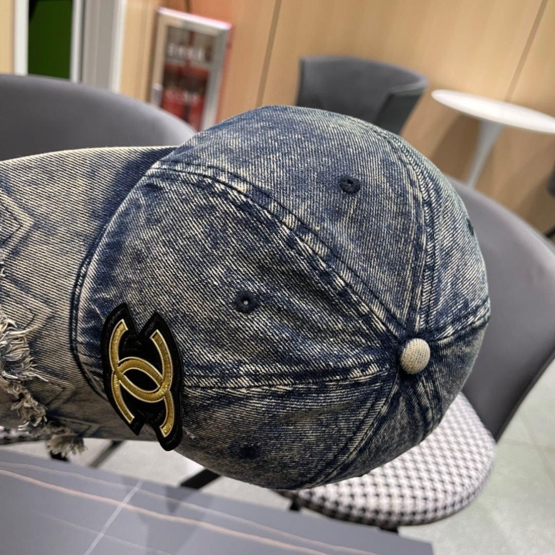  Chanel香奈儿新款韩版棒球帽男休闲百搭复古时尚鸭舌帽