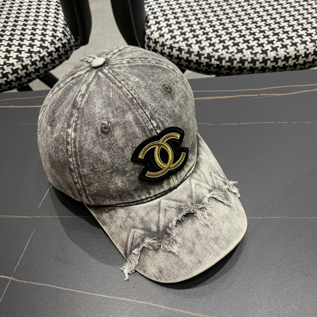  Chanel香奈儿新款韩版棒球帽男休闲百搭复古时尚鸭舌帽