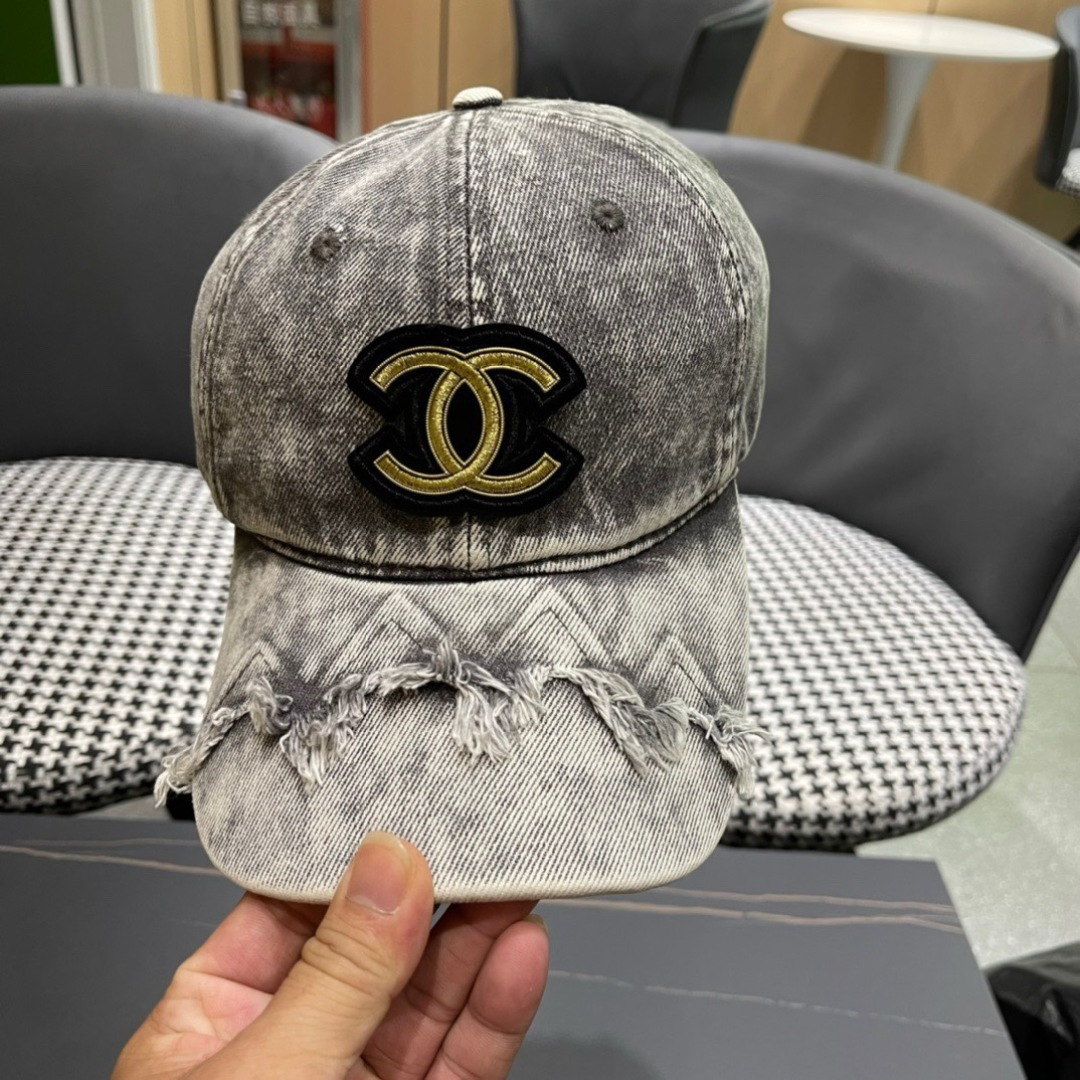  Chanel香奈儿新款韩版棒球帽男休闲百搭复古时尚鸭舌帽
