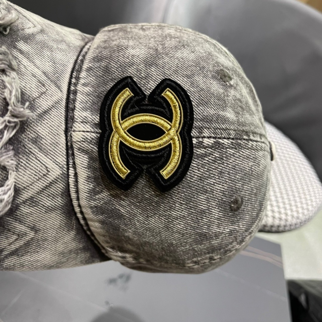  Chanel香奈儿新款韩版棒球帽男休闲百搭复古时尚鸭舌帽