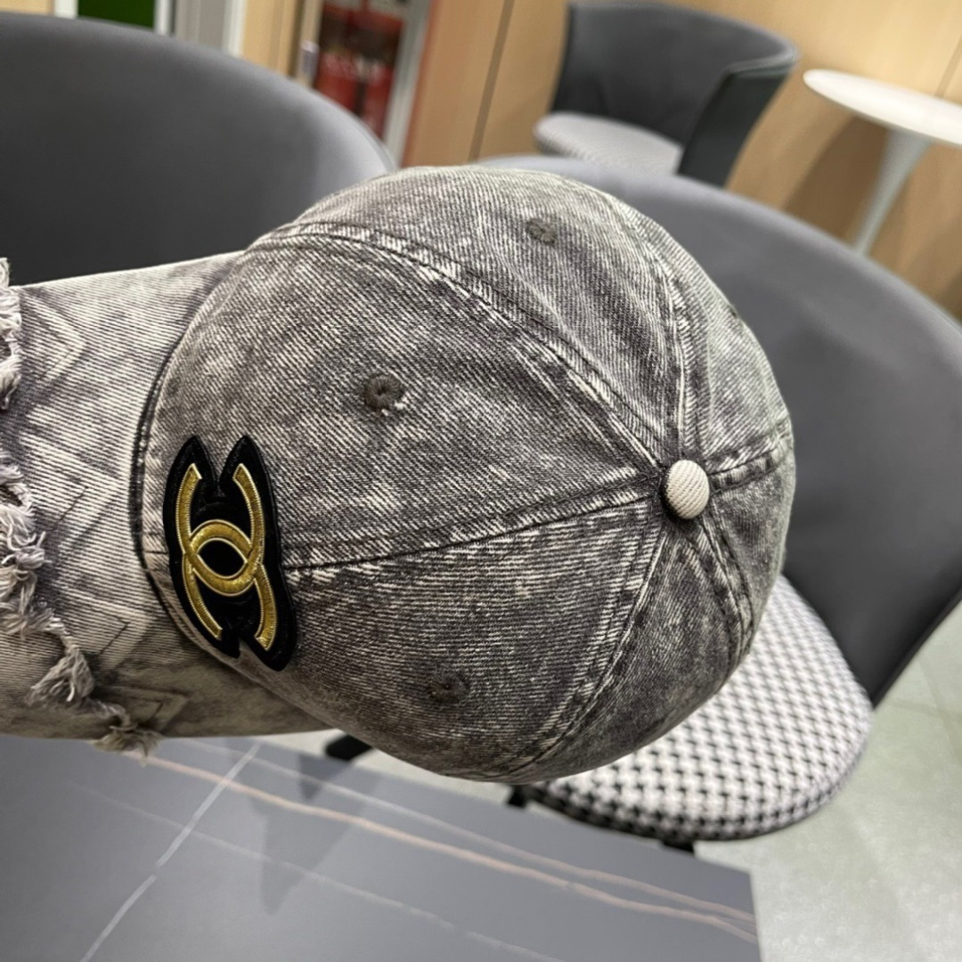  Chanel香奈儿新款韩版棒球帽男休闲百搭复古时尚鸭舌帽