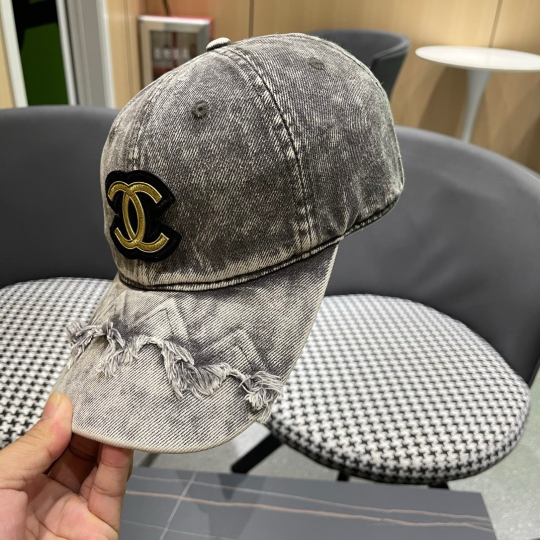  Chanel香奈儿新款韩版棒球帽男休闲百搭复古时尚鸭舌帽