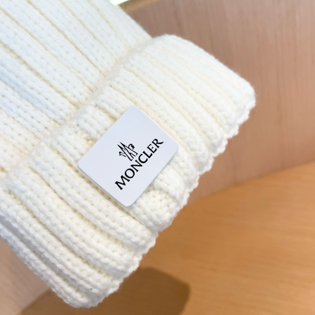 【MINCLER蒙口】2025秋冬新款纹路加绒针织毛线帽，
