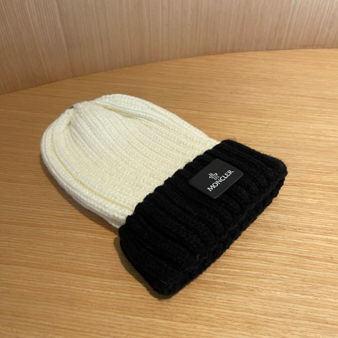 【MINCLER蒙口】2025秋冬新款纹路加绒针织毛线帽，