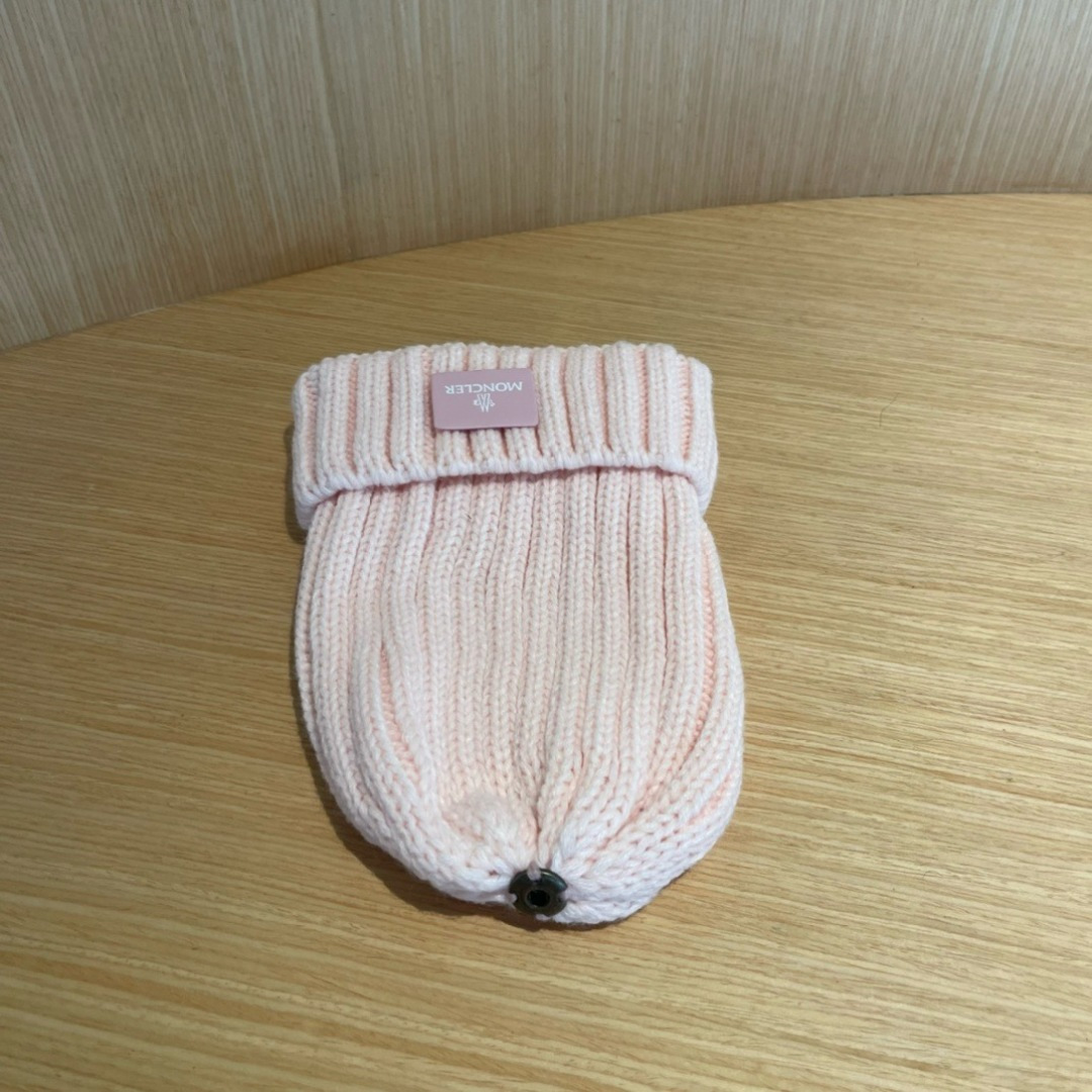 【MINCLER蒙口】2025秋冬新款纹路加绒针织毛线帽，