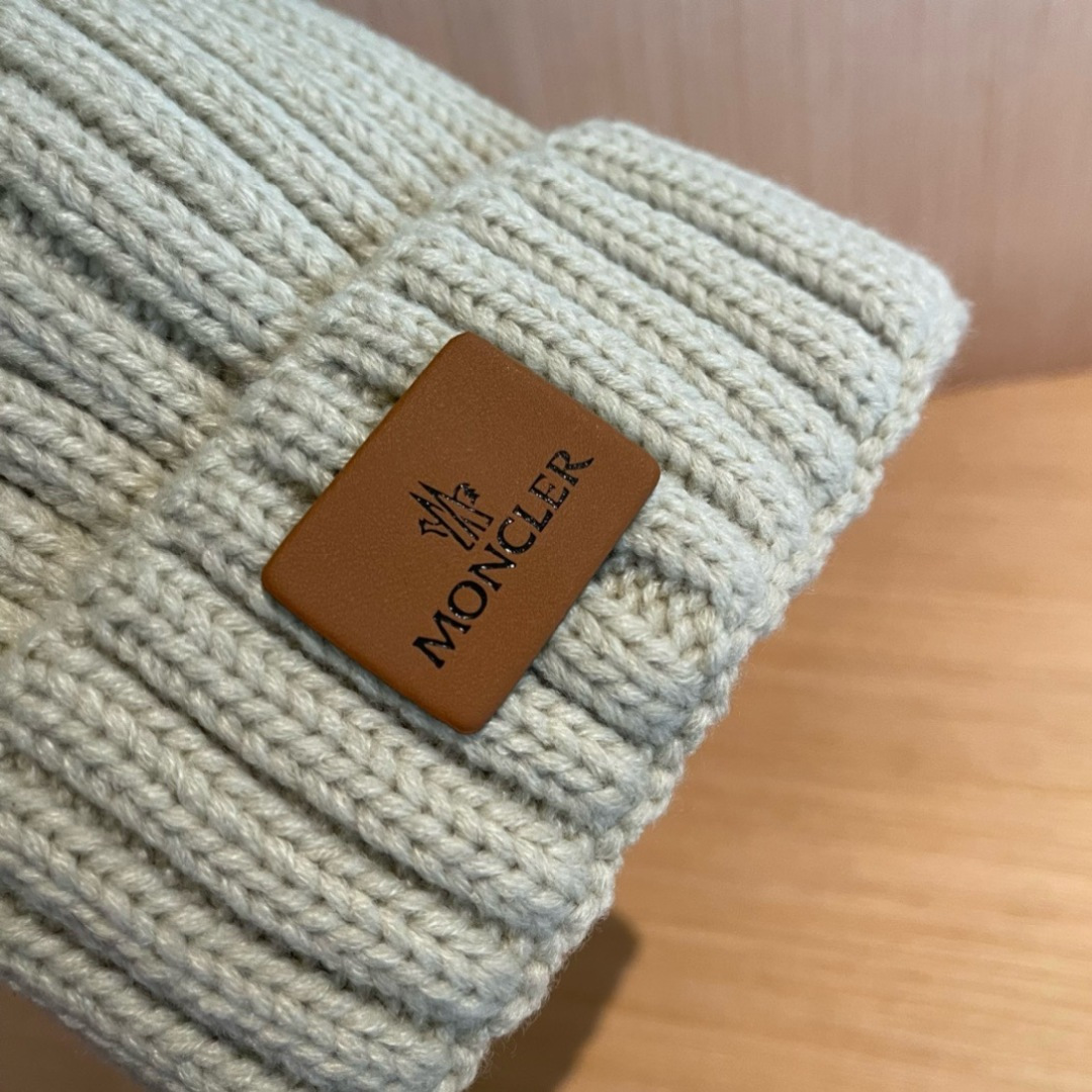 【MINCLER蒙口】2025秋冬新款纹路加绒针织毛线帽，