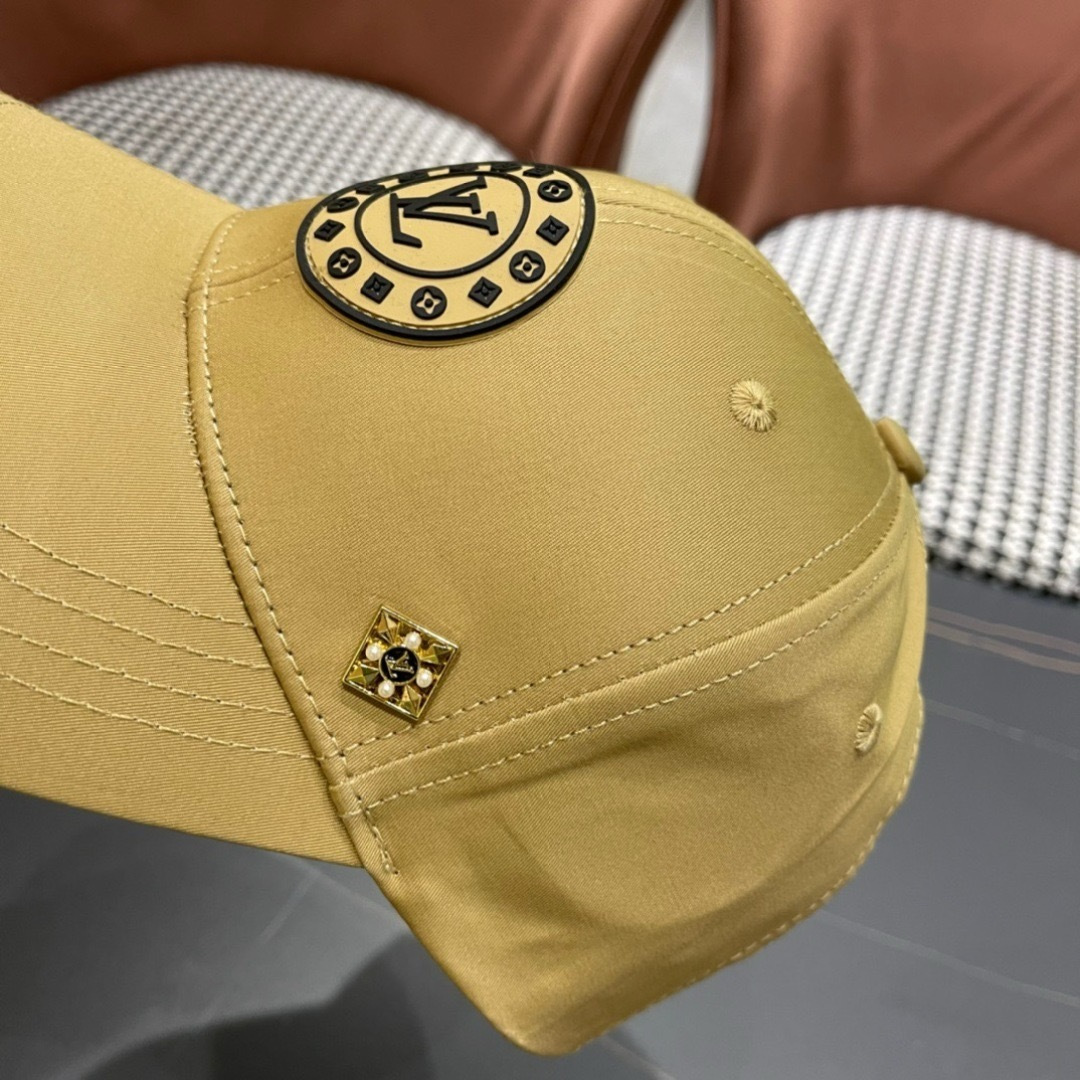  LouiVuittonLV 2025专柜新款路易威登棒球帽，男女通用遮阳帽，