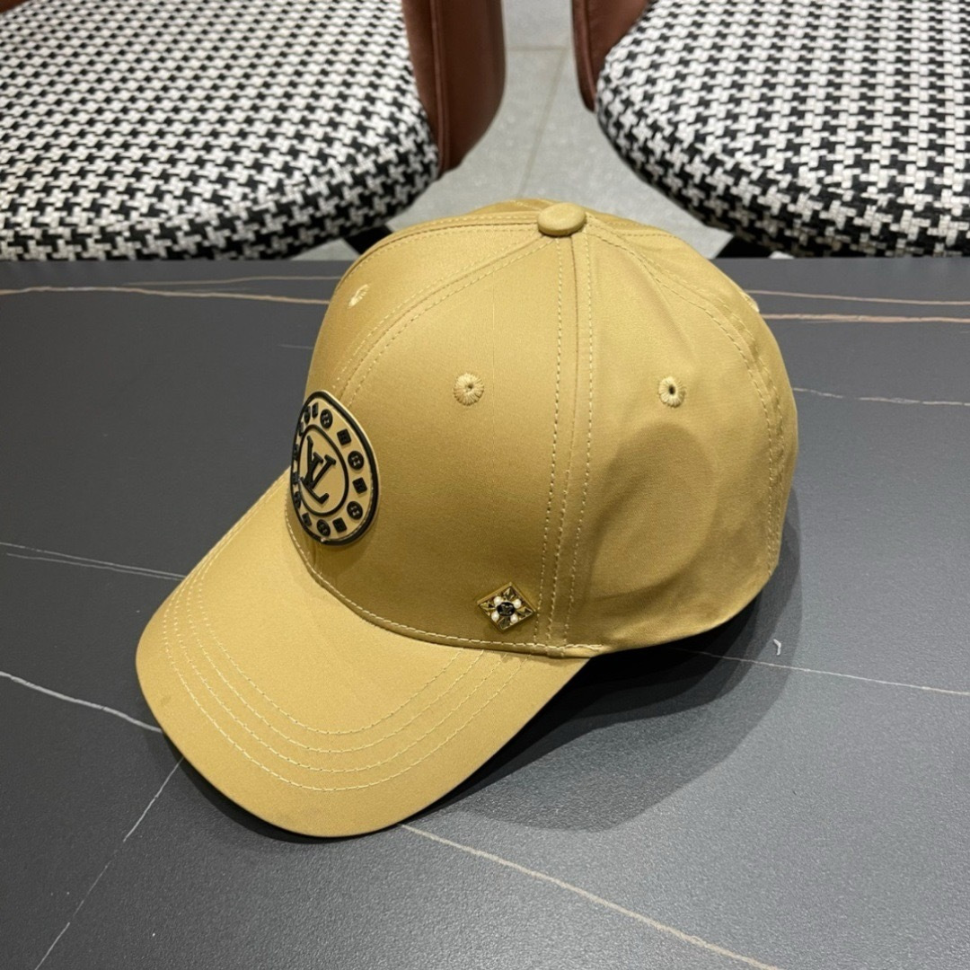  LouiVuittonLV 2025专柜新款路易威登棒球帽，男女通用遮阳帽，