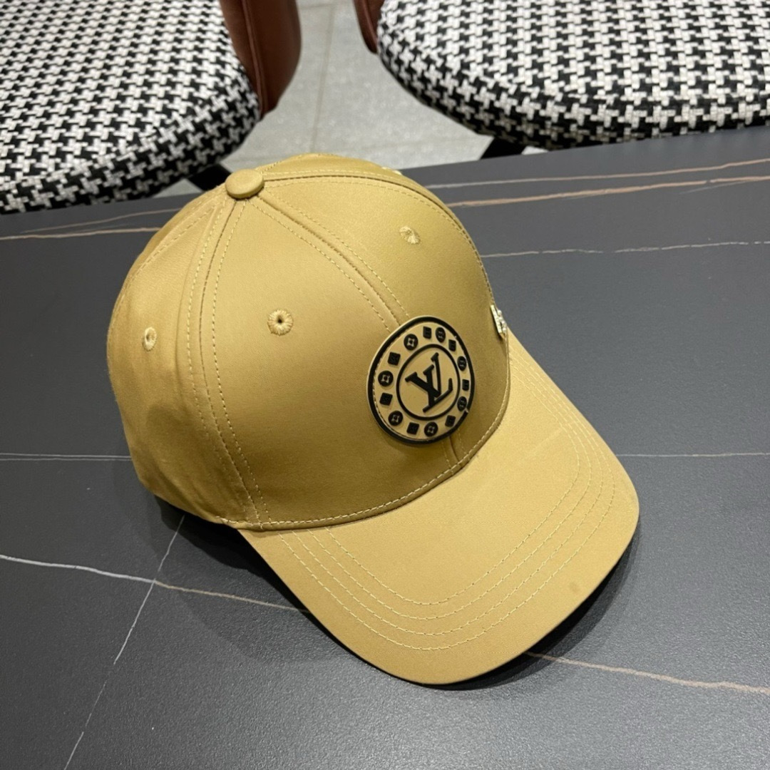  LouiVuittonLV 2025专柜新款路易威登棒球帽，男女通用遮阳帽，