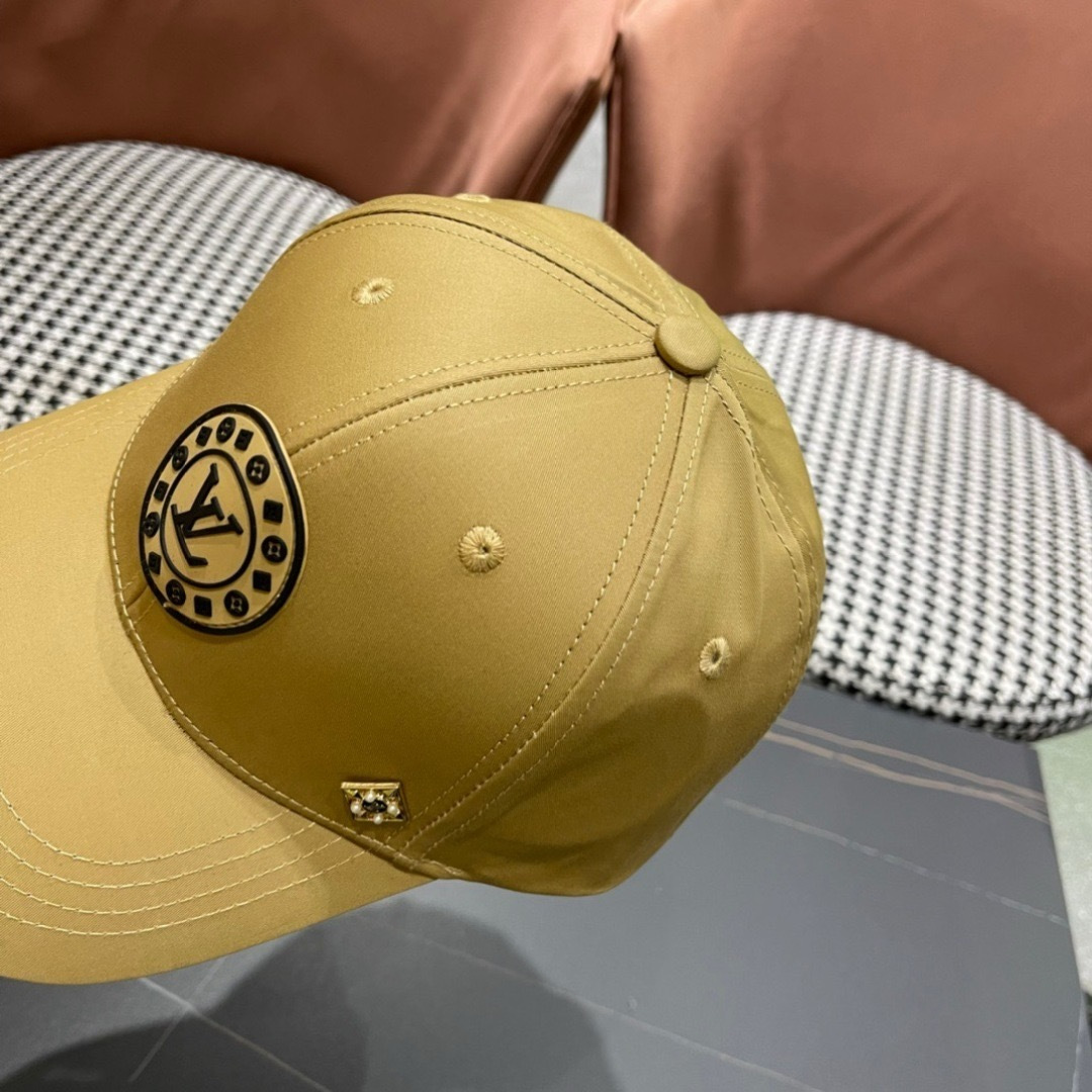  LouiVuittonLV 2025专柜新款路易威登棒球帽，男女通用遮阳帽，