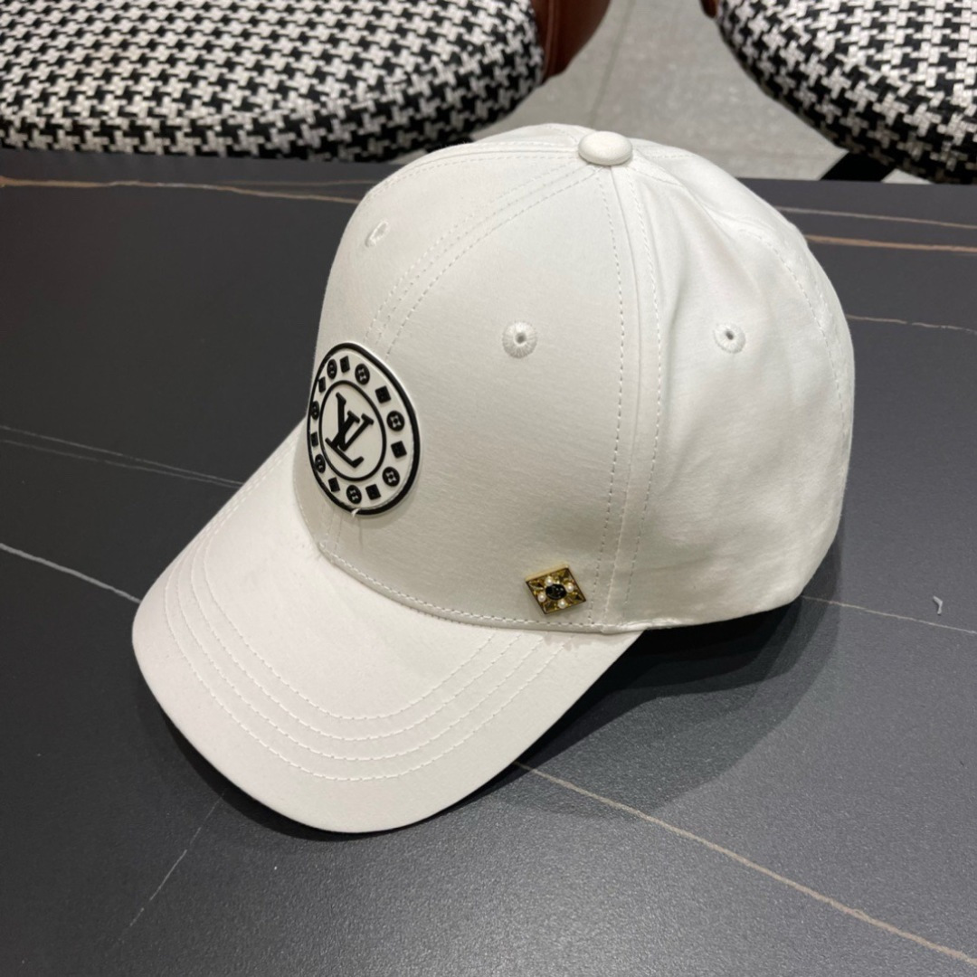  LouiVuittonLV 2025专柜新款路易威登棒球帽，男女通用遮阳帽，