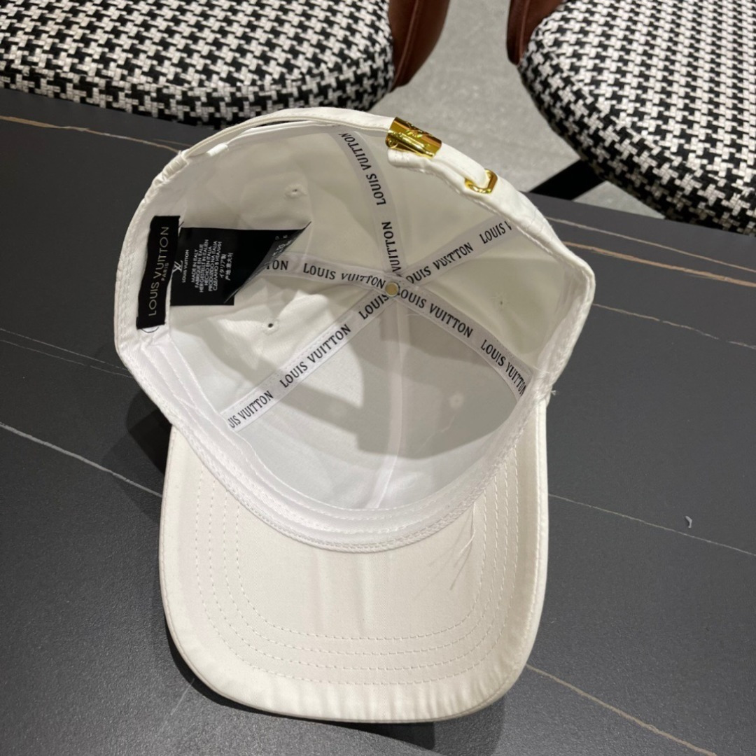  LouiVuittonLV 2025专柜新款路易威登棒球帽，男女通用遮阳帽，