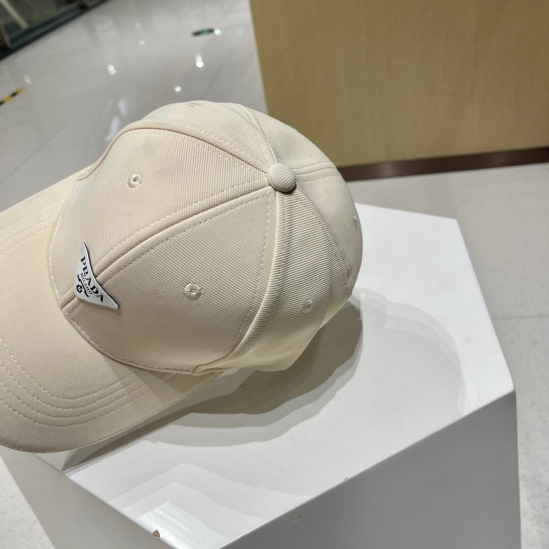  PRADA普拉达新款鸭舌帽，男女款棒球帽，高级定制，头围57cm