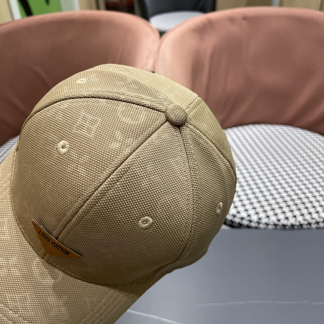  LV路易威登原单棒球帽  轻盈透气。完美版型，独家实物拍摄，男女适用，出街必备