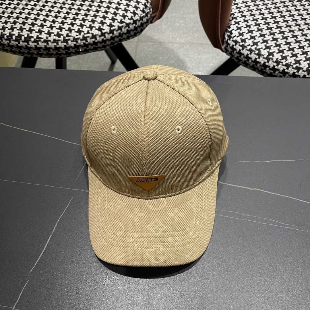  LV路易威登原单棒球帽  轻盈透气。完美版型，独家实物拍摄，男女适用，出街必备