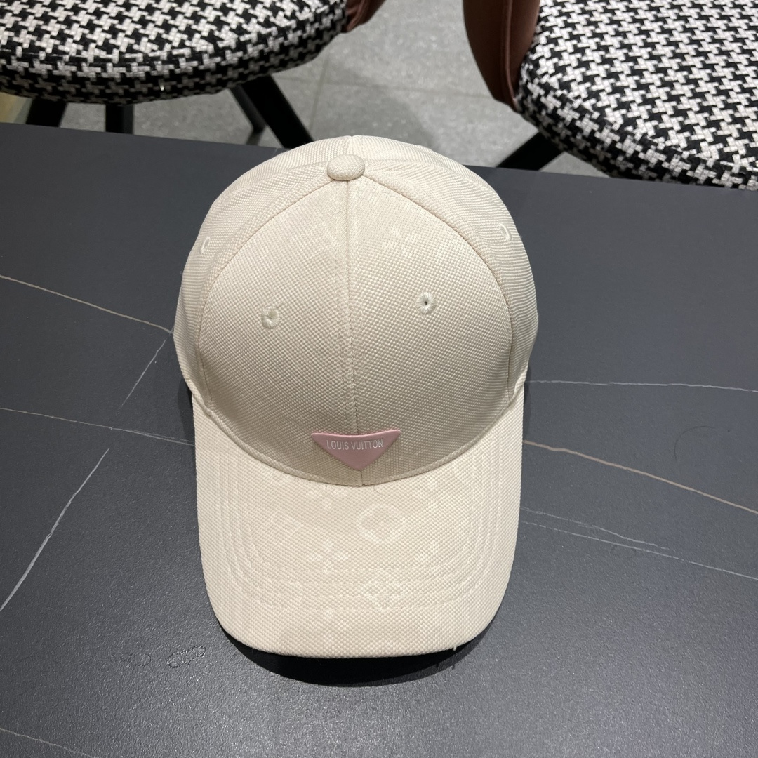  LV路易威登原单棒球帽  轻盈透气。完美版型，独家实物拍摄，男女适用，出街必备
