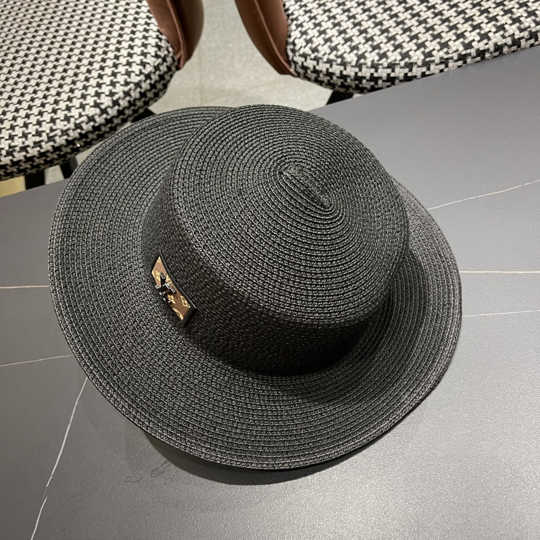 【LV路易威登】2025新款沙滩遮阳度假风礼帽，草帽，旅行必备，超好搭配，赶紧入手！
