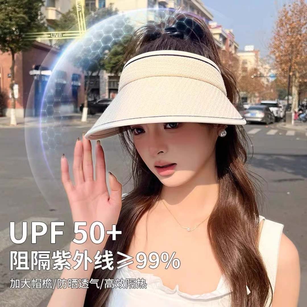  迪奥Dior 2025原单空顶，个性大牌范，遮阳防晒帽 时尚百搭!